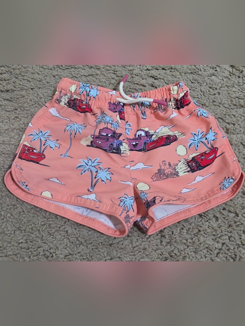 Zara - Lightning McQueen Swim Shorts Size 2t